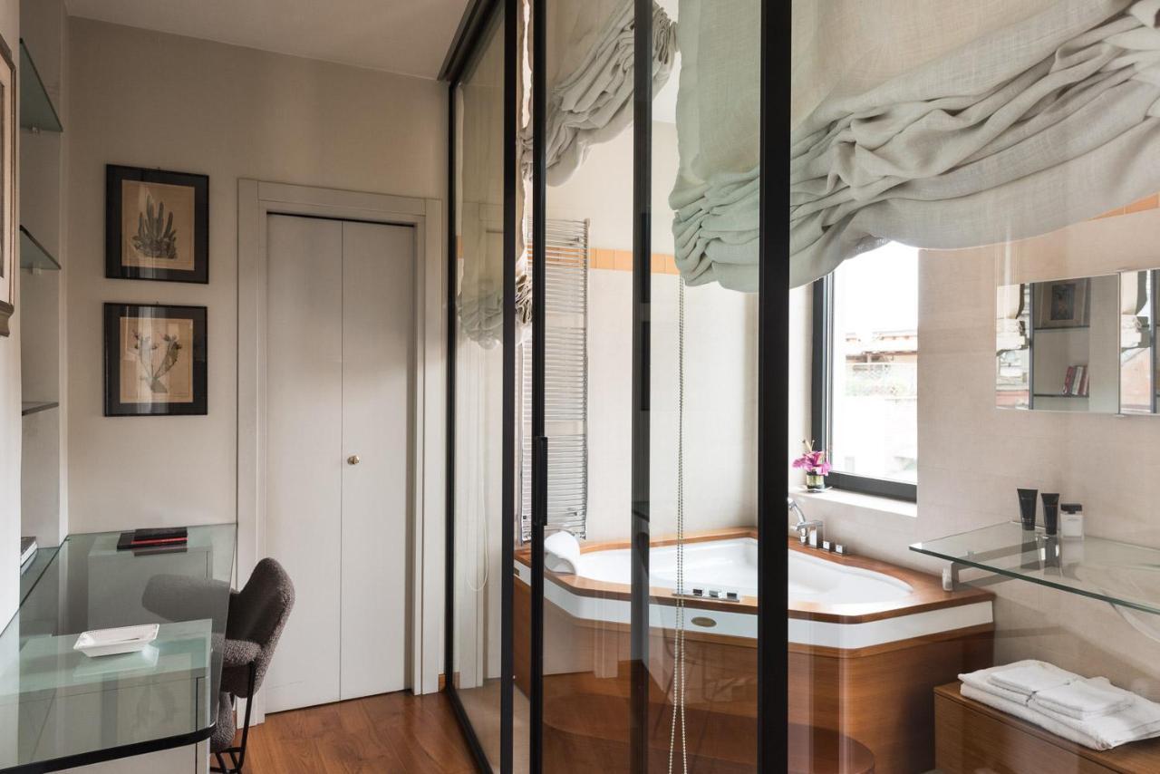 Ferienwohnung Idyllia - Penthouse In Navona Area Rom Exterior foto