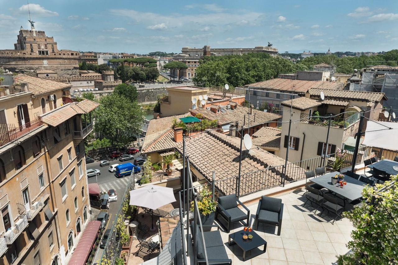 Ferienwohnung Idyllia - Penthouse In Navona Area Rom Exterior foto