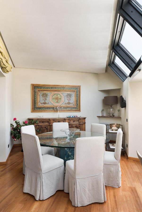 Ferienwohnung Idyllia - Penthouse In Navona Area Rom Exterior foto