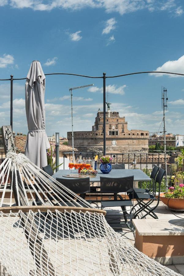 Ferienwohnung Idyllia - Penthouse In Navona Area Rom Exterior foto