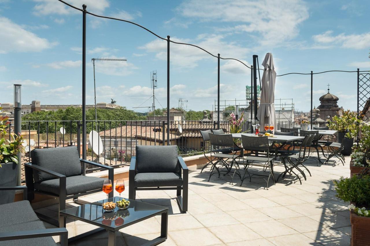 Ferienwohnung Idyllia - Penthouse In Navona Area Rom Exterior foto