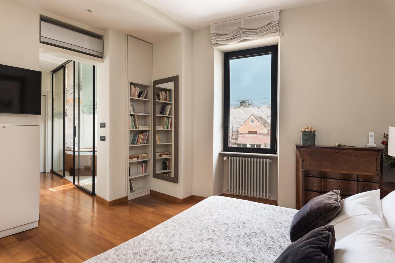 Ferienwohnung Idyllia - Penthouse In Navona Area Rom Exterior foto