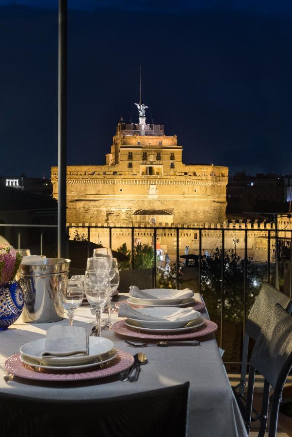 Ferienwohnung Idyllia - Penthouse In Navona Area Rom Exterior foto