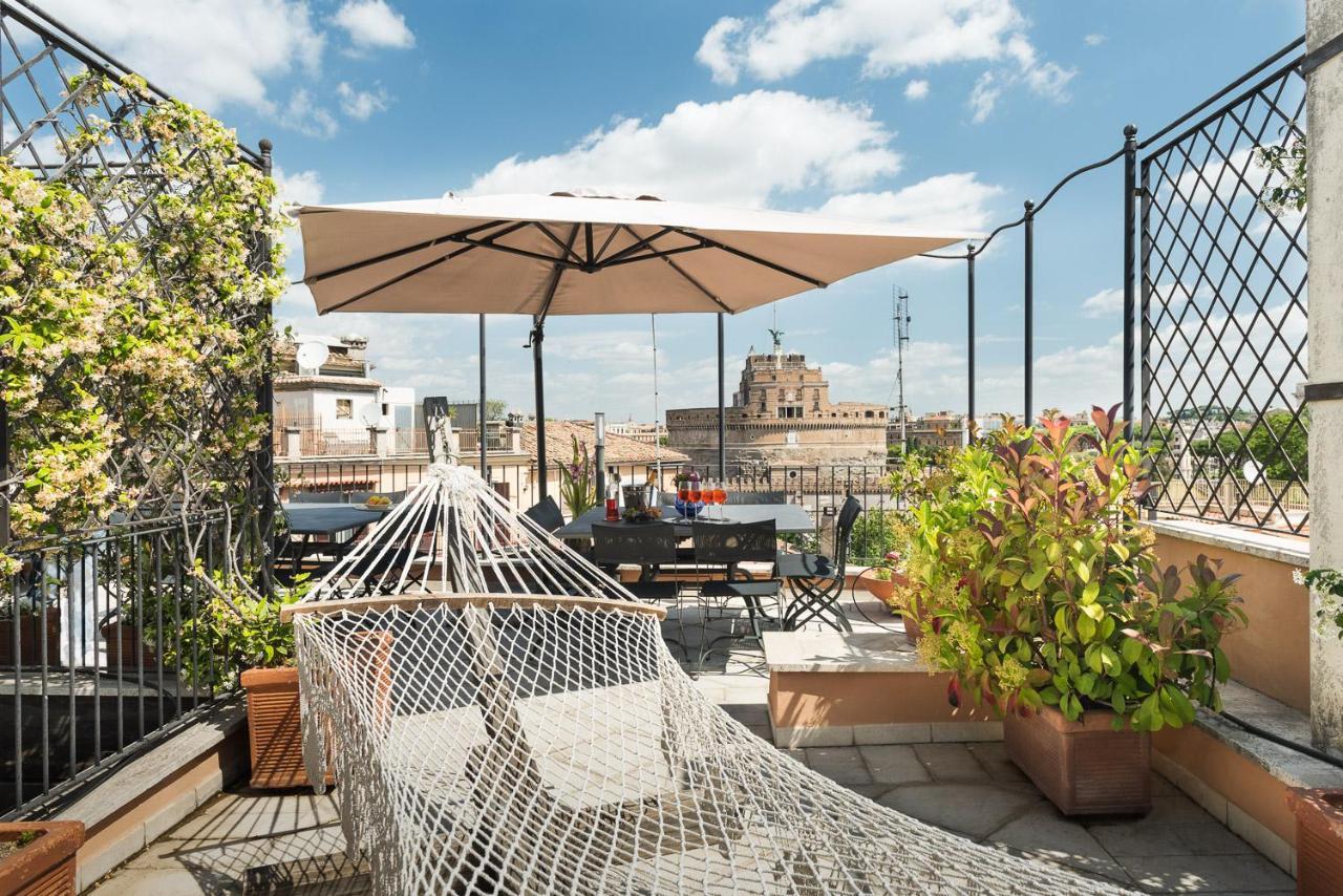 Ferienwohnung Idyllia - Penthouse In Navona Area Rom Exterior foto